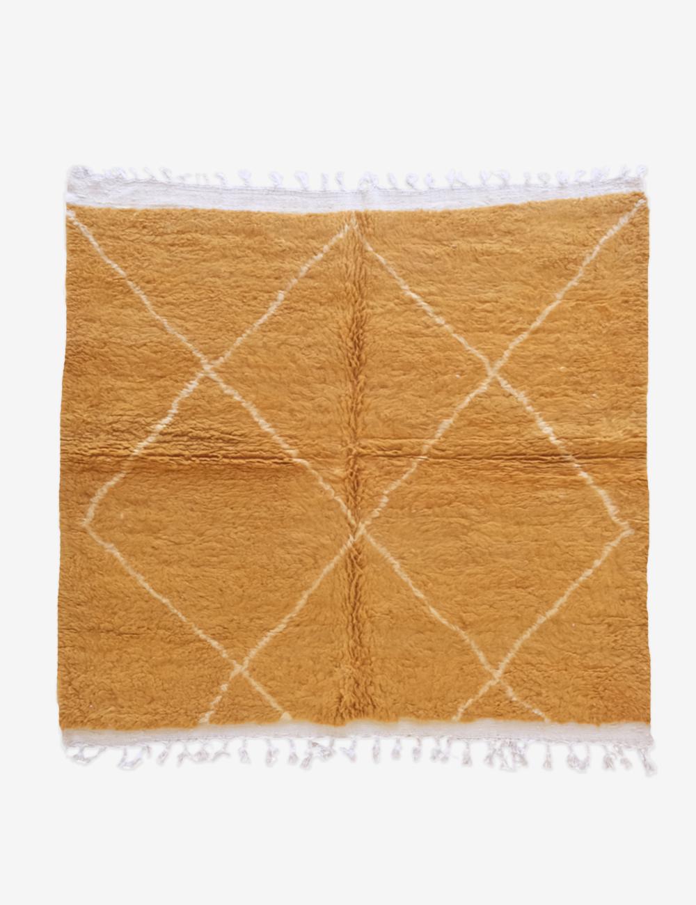 Beni Ourain Custom Moroccan Orange Rug - Forma 32