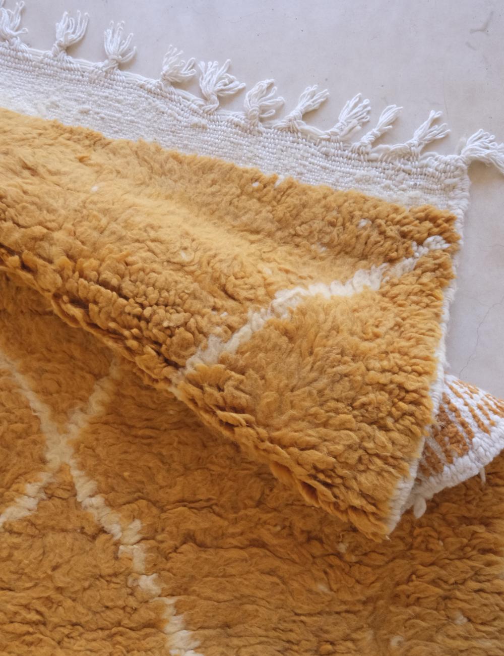 Beni Ourain Custom Moroccan Orange Rug - Forma 32