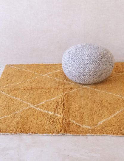 Beni Ourain Custom Moroccan Orange Rug - Forma 32