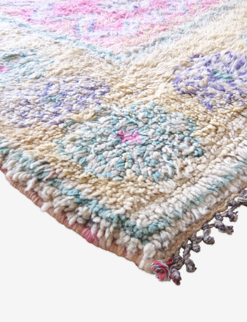 Moroccan Pastel Area Rug 11.2 x 6.5 ft / 340 x 198 cm