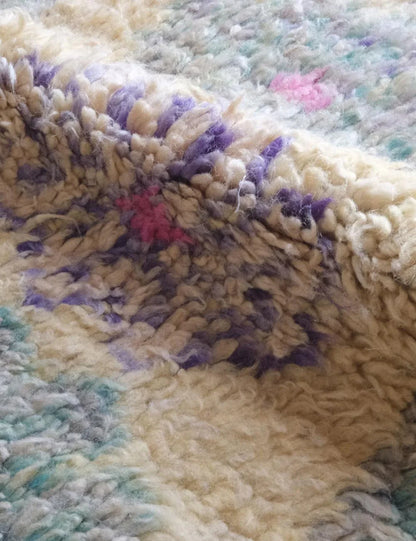 Moroccan Pastel Area Rug 11.2 x 6.5 ft / 340 x 198 cm - Surcoma