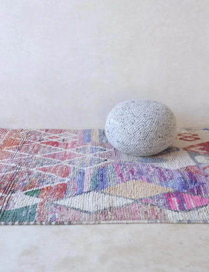 Moroccan Pastel Boujad Wool Rug 8.3 x 5.6 ft / 252 x 171 cm - Surcoma