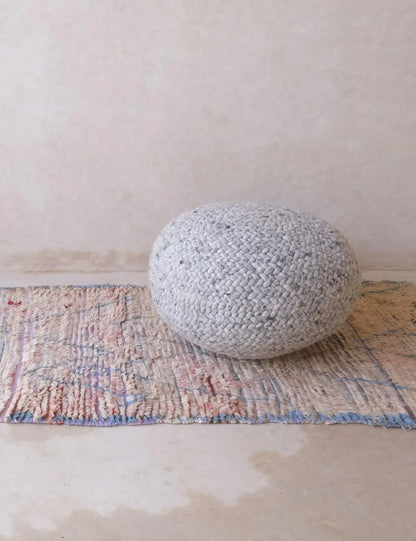 Moroccan Peach Runner Wool Rug 8.5 x 3 ft / 260 x 92 cm - Surcoma
