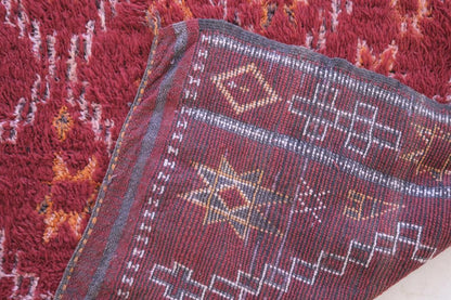 Moroccan Red Beni M'Guild Rug 9.1 x 6.1 ft / 276 x 188 cm - Surcoma