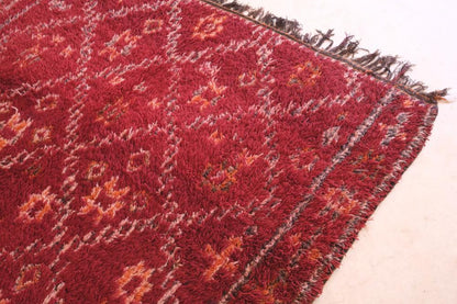 Moroccan Red Beni M'Guild Rug 9.1 x 6.1 ft / 276 x 188 cm - Surcoma