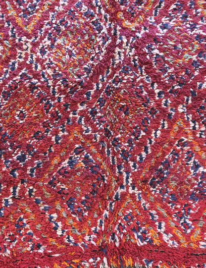 Moroccan Red Collector Rug 10.2 x 6.1 ft / 310 x 188 cm - Surcoma