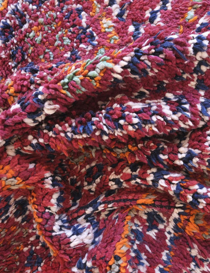 Moroccan Red Collector Rug 10.2 x 6.1 ft / 310 x 188 cm - Surcoma