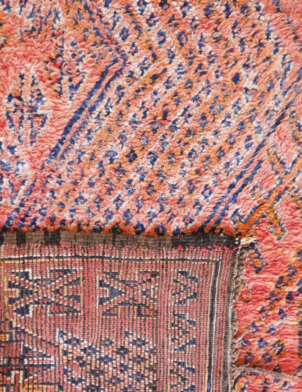 Moroccan Red Wool Rug 9.6 x 7 ft / 292 x 215 cm