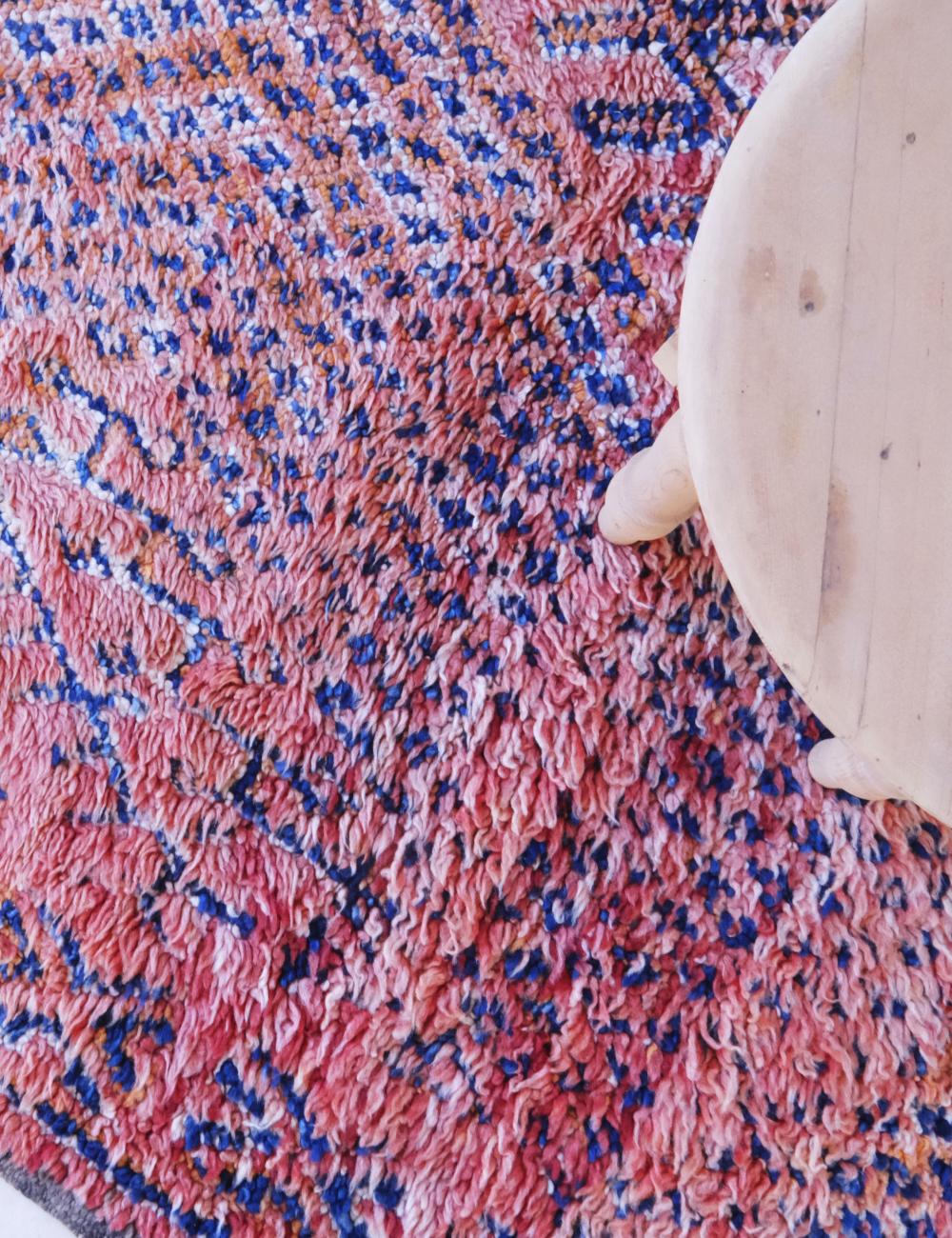 Moroccan Red Wool Rug 9.6 x 7 ft / 292 x 215 cm