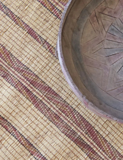 Mauritanian Tuareg Mat 5.6 x 3.9 ft / 172 x 120 cm - Surcoma