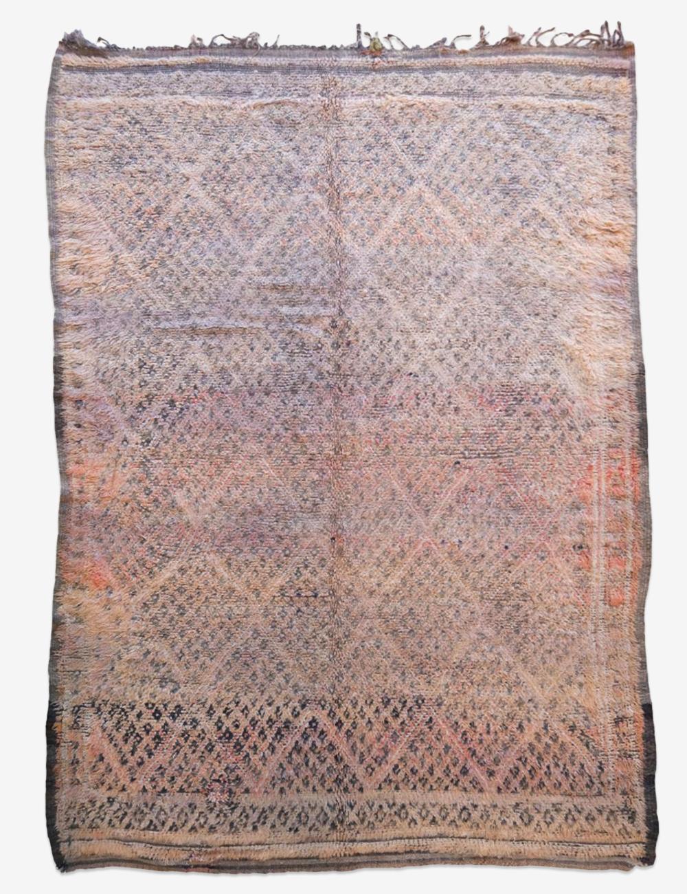 Authentic Moroccan Vintage Rug 10 x 6.5 ft / 304 x 198 cm