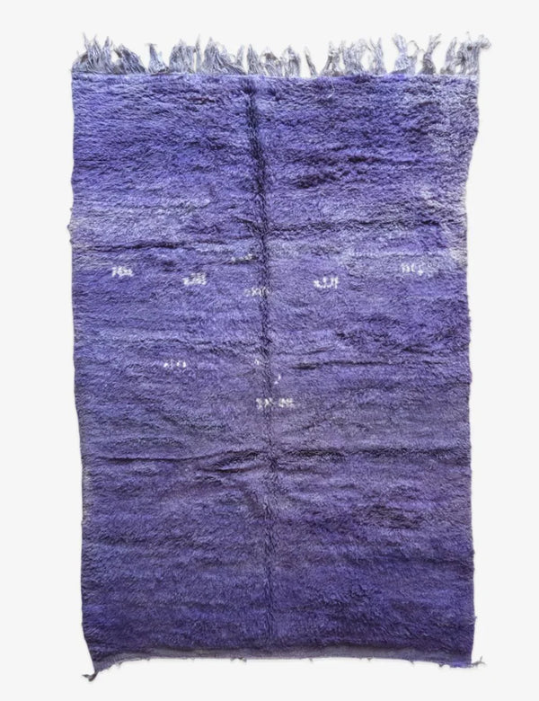 Berry Blue Moroccan Rug 9'1