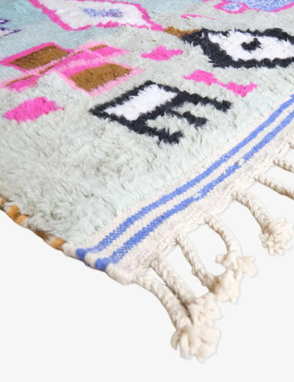 Moroccan Modern Area Rug 9 x 4.7 ft / 274 x 146 cm - Surcoma