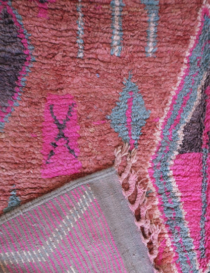 Boujad Moroccan Wool Rug 10 x 6.6 ft / 304 x 203 cm - Surcoma