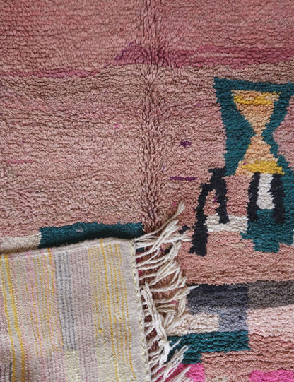 Modern Moroccan Abstract Rug 8.8 x 5.5 ft / 268 x 168 cm - Surcoma
