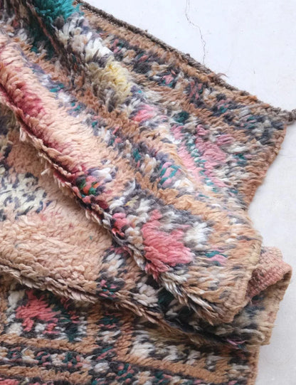 Moroccan Tan Rug 10.6 x 5.6 ft / 323 x 172 cm - Surcoma