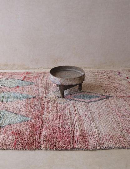 Neutral Boujad Moroccan Rug 8.8 x 5.6 ft / 267 x 173 cm - Surcoma