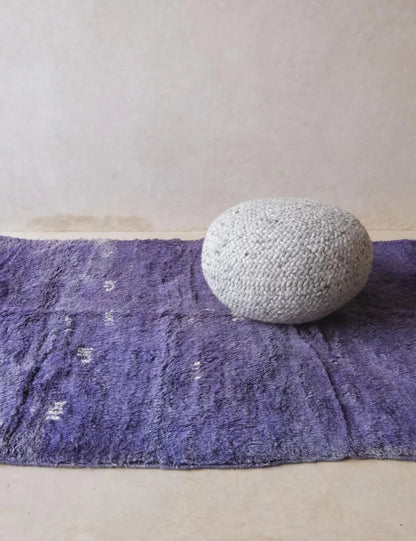 Berry Blue Moroccan Rug 9.1 x 5.9 ft / 278 x 180 cm - Surcoma