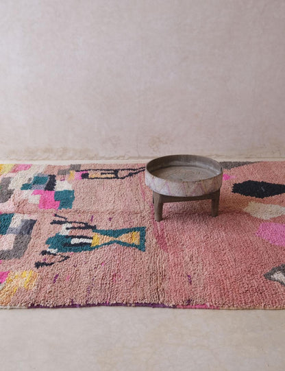 Modern Moroccan Abstract Rug 8.8 x 5.5 ft / 268 x 168 cm - Surcoma