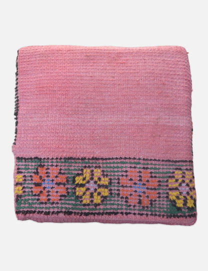 Moroccan Pink Square Floor Cushion - Surcoma