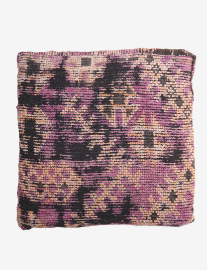 Moroccan Purple Square Floor Pillow - Surcoma
