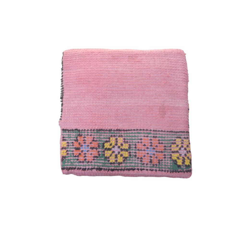 Moroccan Pink Square Floor Cushion - Surcoma