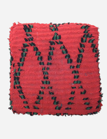 Moroccan Red Square Floor Pillow - Surcoma