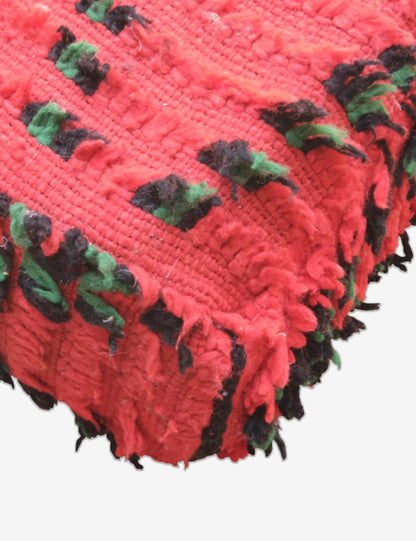 Moroccan Red Square Floor Pillow - Surcoma