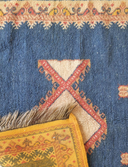 Moroccan Taznakht Rug 6.5 x 3.7 ft / 198 x 114 cm - Surcoma