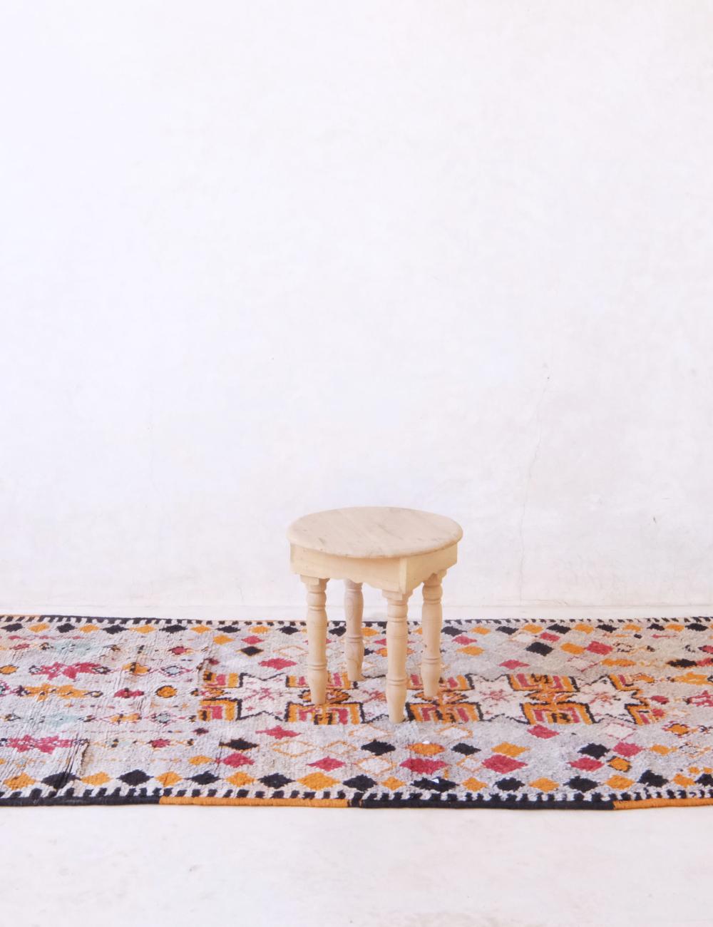 Moroccan Vintage Runner Rug 10.6 x 3.6 ft / 322 x 110 cm