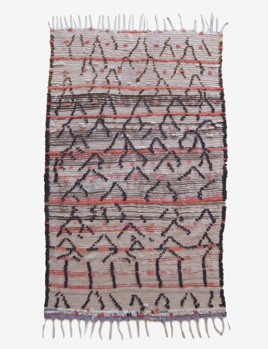 Moroccan Vintage Ourika Rug 6.8 x 4.1 ft / 208 x 125 cm