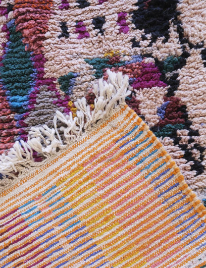 Moroccan Wool Hallway Rug 13.5 x 2.7 ft / 410 x 84 cm - Surcoma