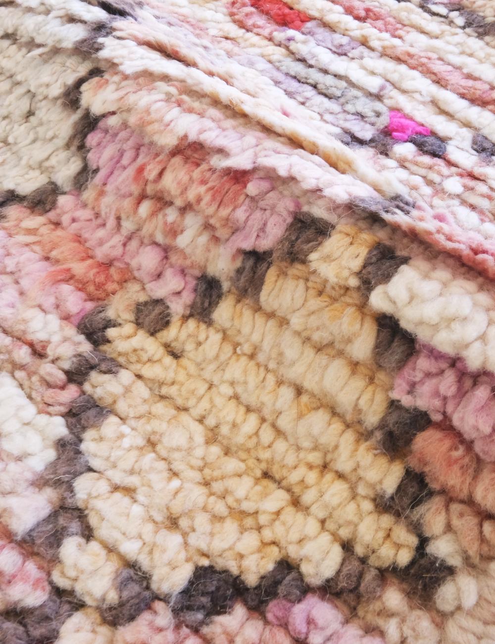 Moroccan Neutral Runner Rug 9.7 x 2.3 ft / 295 x 70 cm