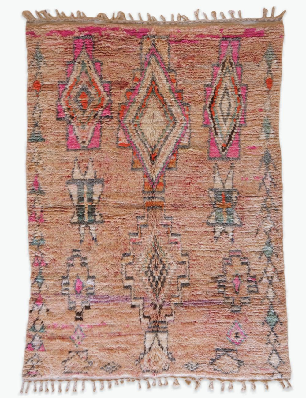 Earthy Moroccan Rug 9.6 x 6.9 ft / 292 x 213 cm