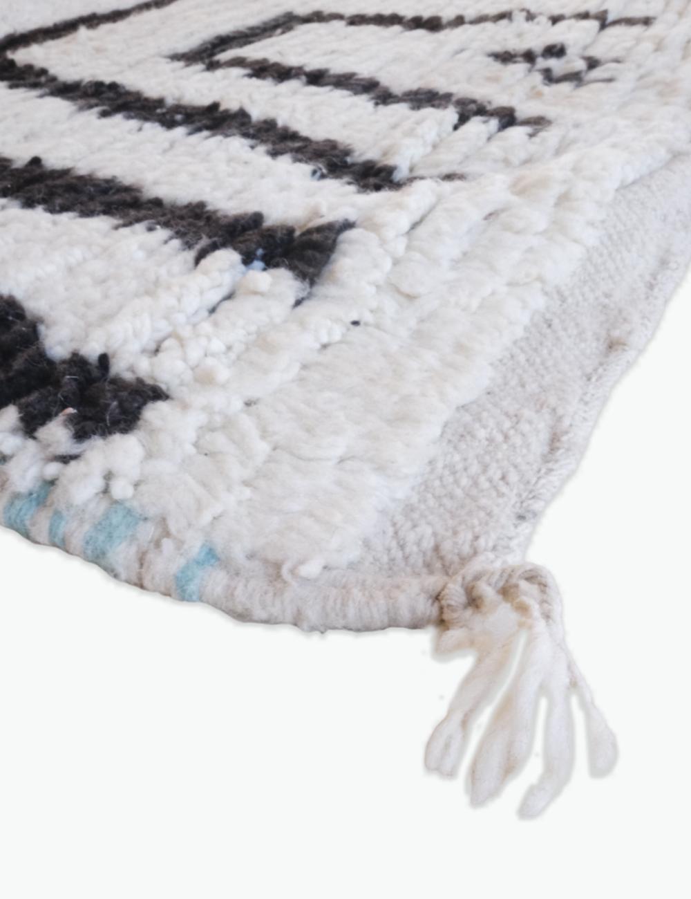 Modern Hallway Rug 12.1 x 4.2 ft / 370 x 129 cm