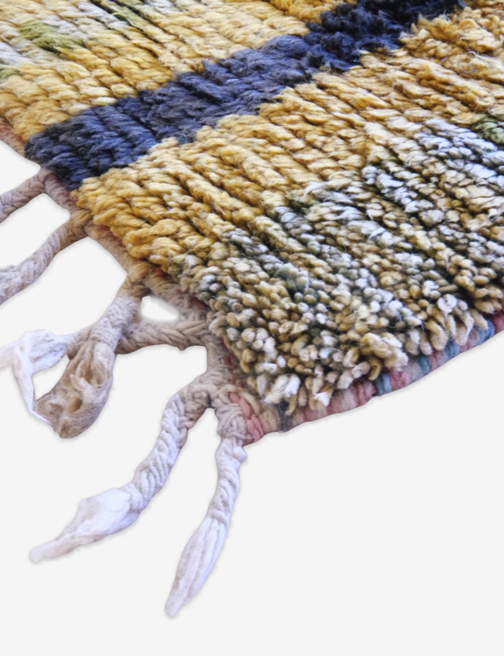 Moroccan Hallway Wool Rug 15.9 x 2.7 ft / 486 x 84 cm