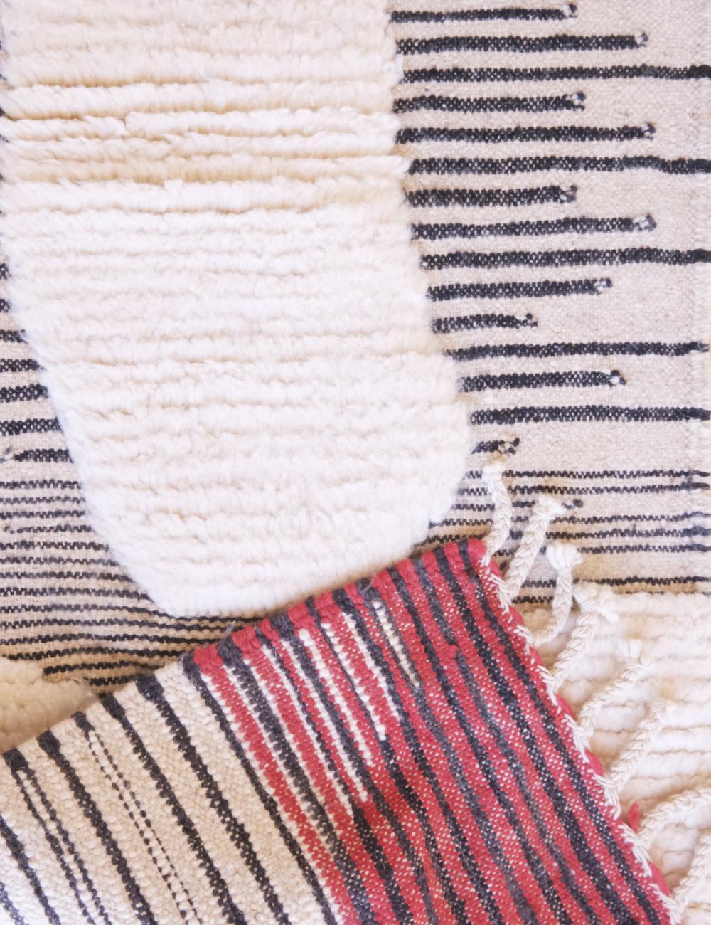 Contemporary Moroccan Runner Rug 11.7 x 2 ft / 356 x 63 cm