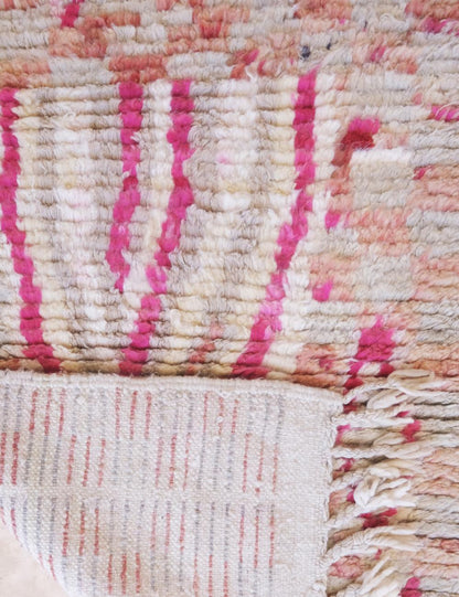 Modern Moroccan Runner Rug 12.8 x 2.7 ft / 391 x 83 cm