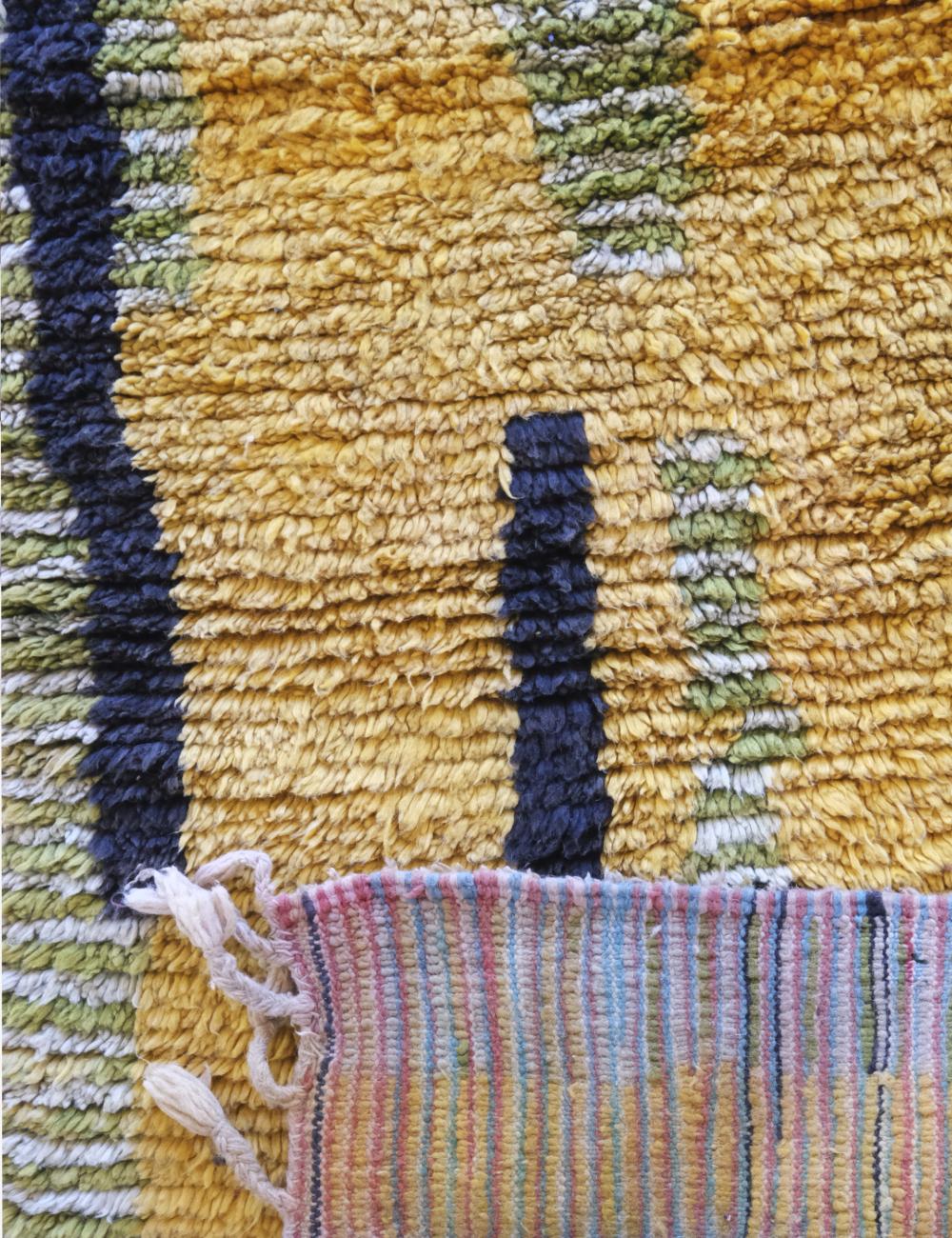 Moroccan Hallway Wool Rug 15.9 x 2.7 ft / 486 x 84 cm