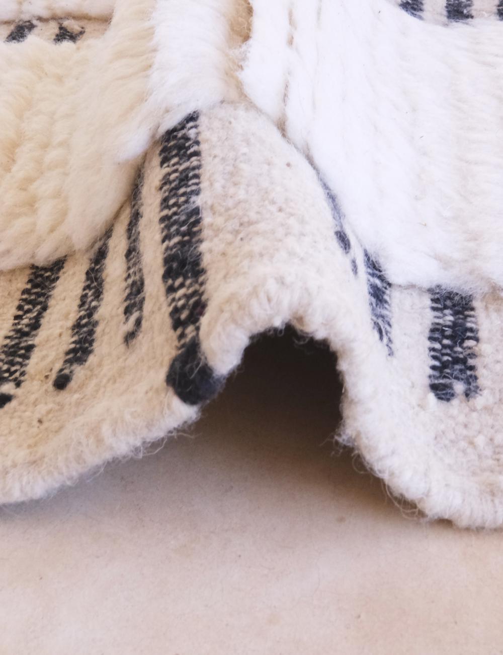 Contemporary Moroccan Runner Rug 11.7 x 2 ft / 356 x 63 cm