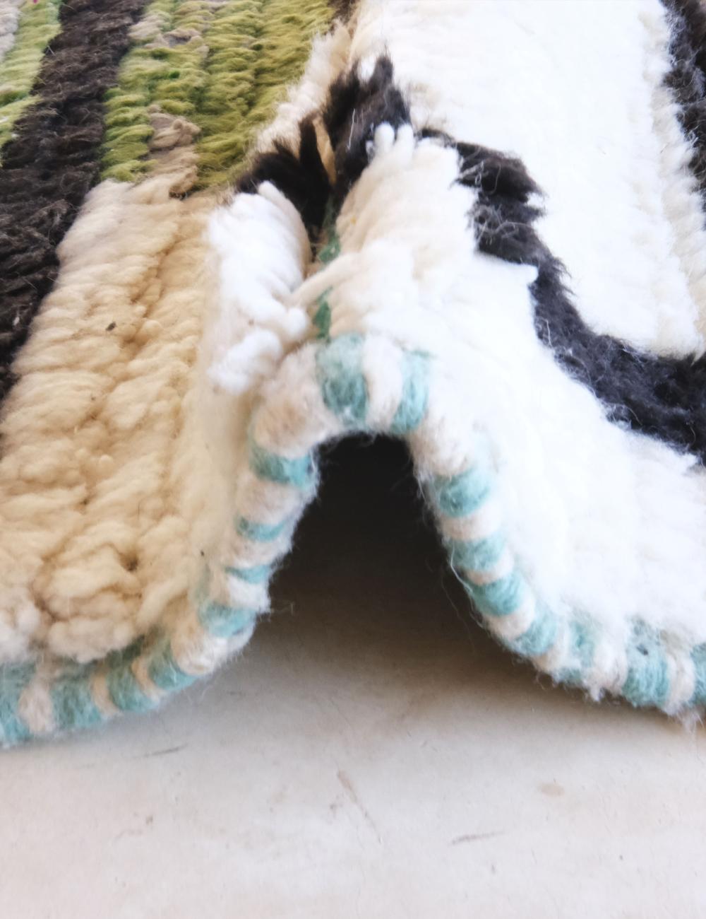 Modern Hallway Rug 12.1 x 4.2 ft / 370 x 129 cm