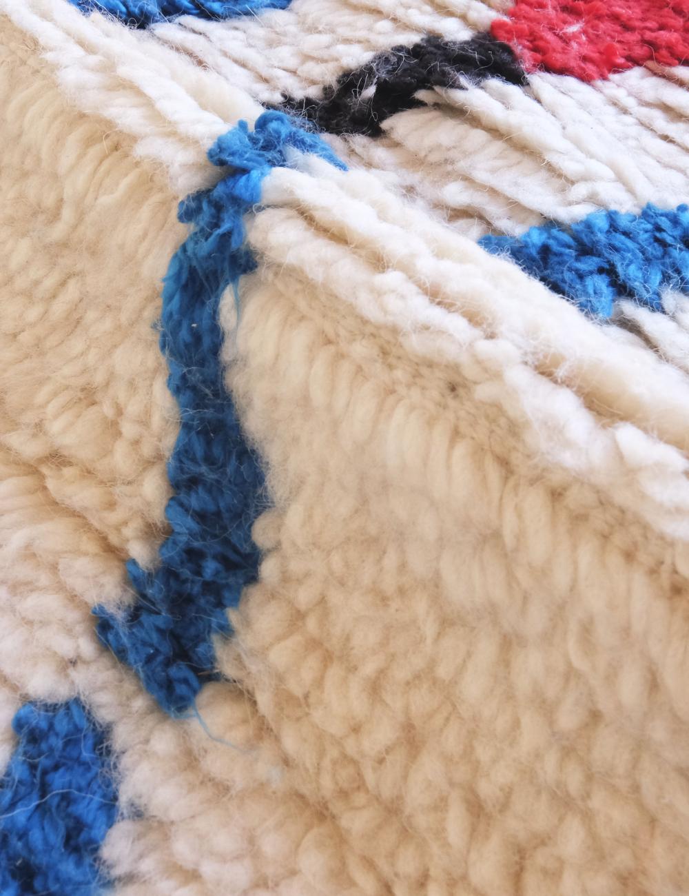 Red and Blue Rug 9.8 x 6.2 ft / 300 x 191 cm