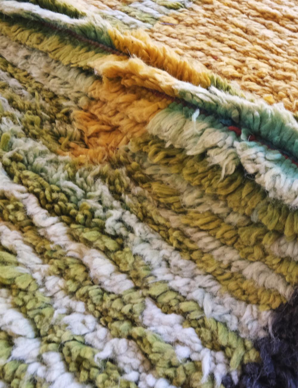 Moroccan Hallway Wool Rug 15.9 x 2.7 ft / 486 x 84 cm