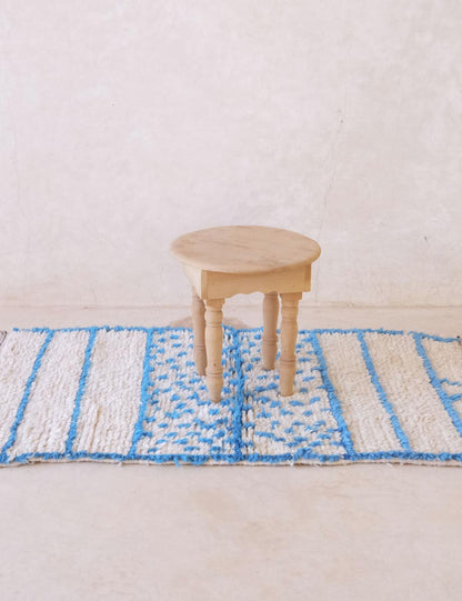Mini Berber Rug 4.7 x 2.6 ft / 143 x 80 cm