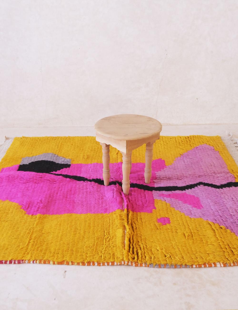 Pop Art Style Rug 5.9 x 4.9 ft / 180 x 150 cm