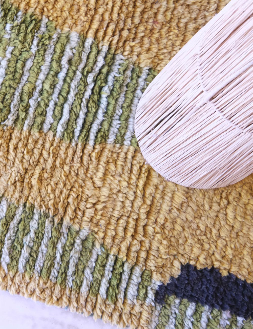 Moroccan Hallway Wool Rug 15.9 x 2.7 ft / 486 x 84 cm