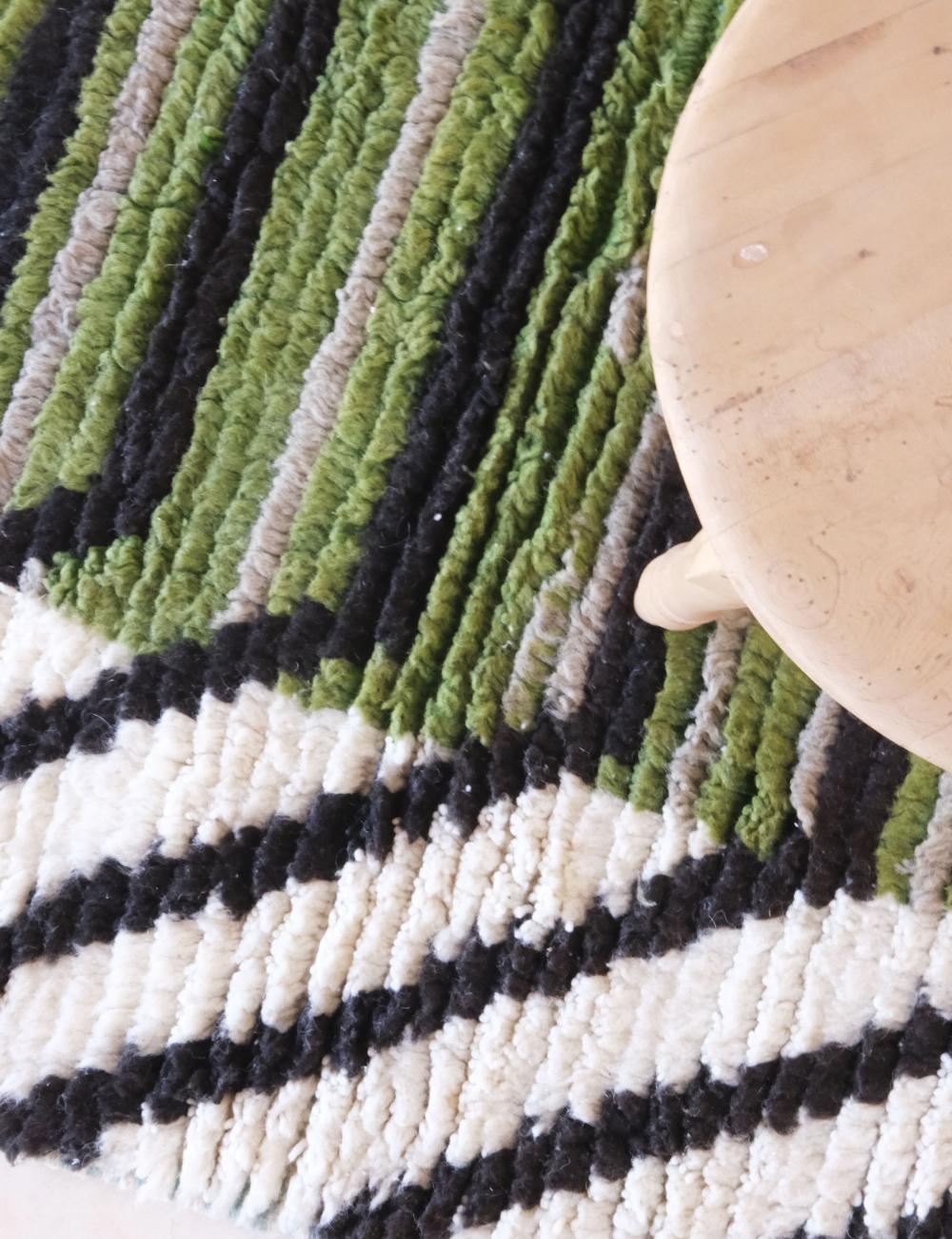 Modern Hallway Rug 12.1 x 4.2 ft / 370 x 129 cm