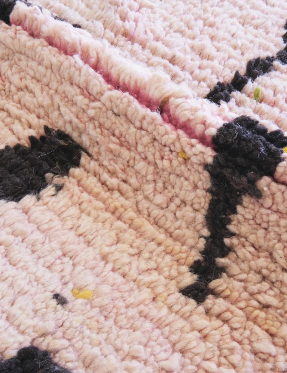 Moroccan Runner Wool Rug 13.4 x 3 ft / 407 x 92 cm