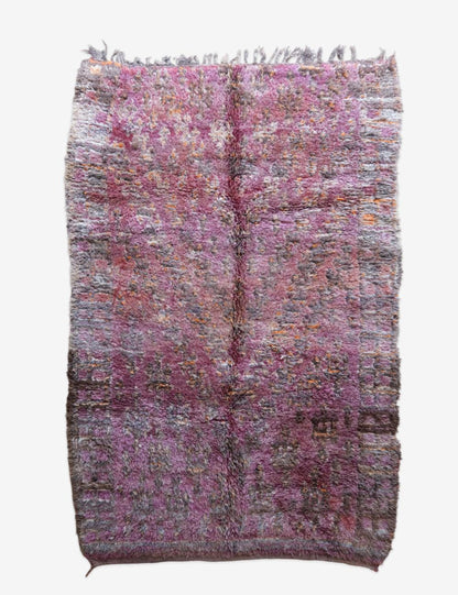 Moroccan Zayan Purple Rug 9.6 x 5.8 ft / 292 x 177 cm - Surcoma