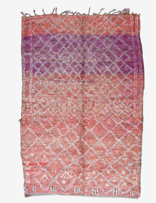 Moroccan Zayan Wool Rug 9.2 x 6.2 ft / 280 x 189 cm - Surcoma